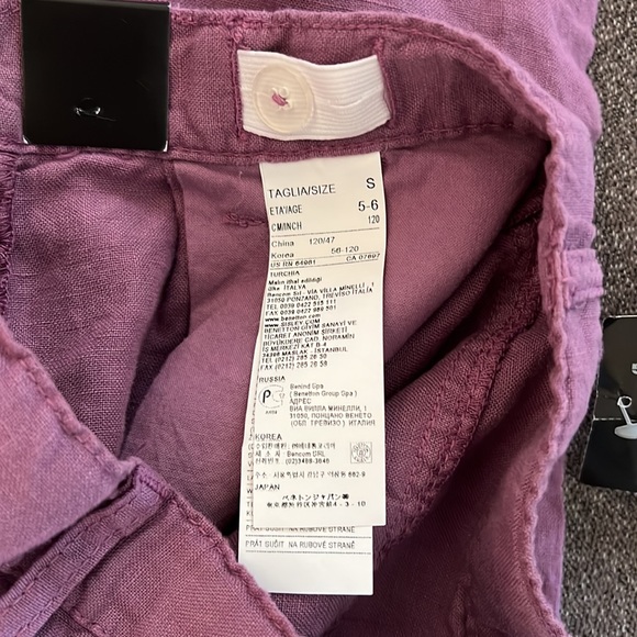 Sisley girls pants. NWT - Picture 8 of 9